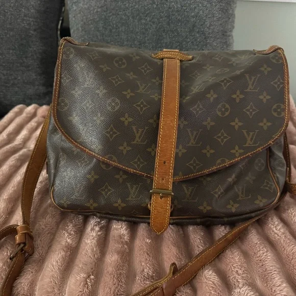 Louis Vuitton Brown Monogram Satchel - Picture 4 of 16